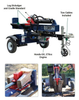 30 Ton Vertical/Horizontal Log Splitter